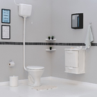 Armário Banheiro Espelheira Sobrepor Preto | 30x11x37cm | 01